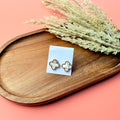 Clover Earrings - MOP white