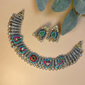 Gulaab Kundan Fusion Necklace Set - 3