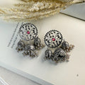 Ruby Jhumka Earrings